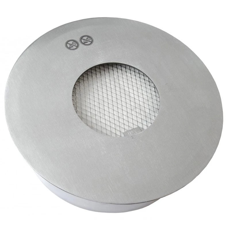 Round stainless steel bioethanol burner