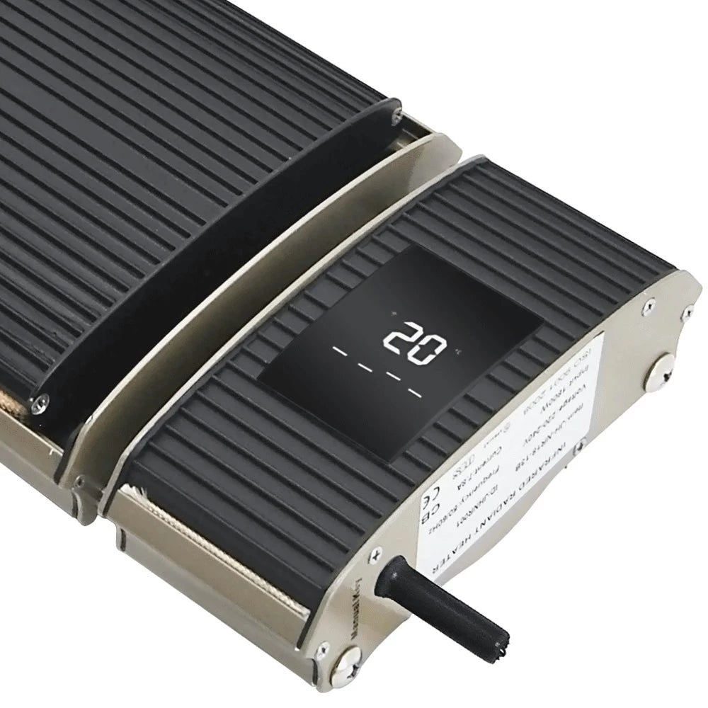 Heation Heatbar Pro 1800 infrared patio heater with remote and app control