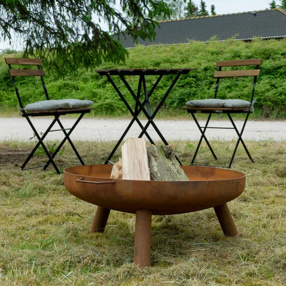 Oman Corten steel fire pit