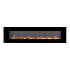 Azurite 182 cm - Wall-mounted electric fireplace from ScandiFlames Electric