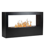 ScandiFlames Lansing XL - Black Bioethanol Fireplace