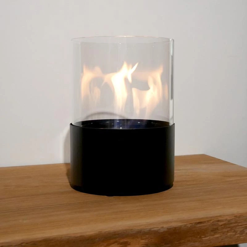 Tabletop Bioethanol Fireplace in black