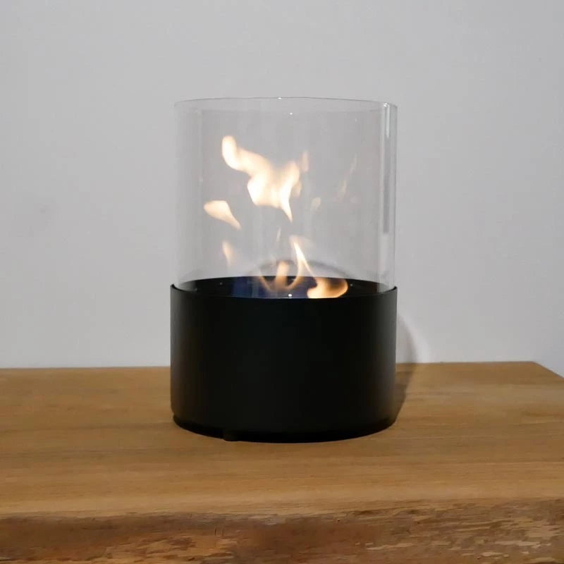 Tabletop Bioethanol Fireplace in black