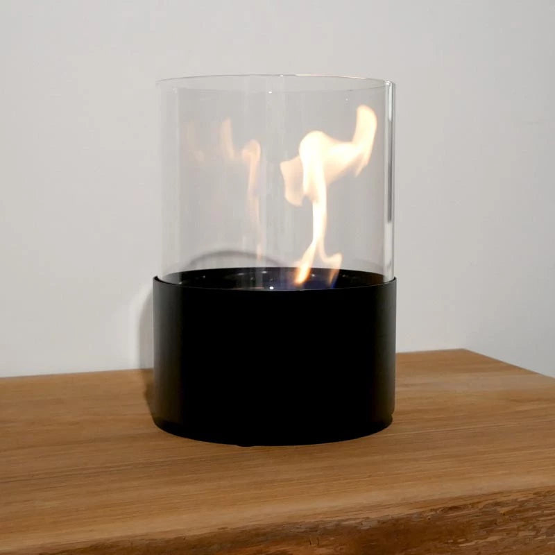 Tabletop Bioethanol Fireplace in black