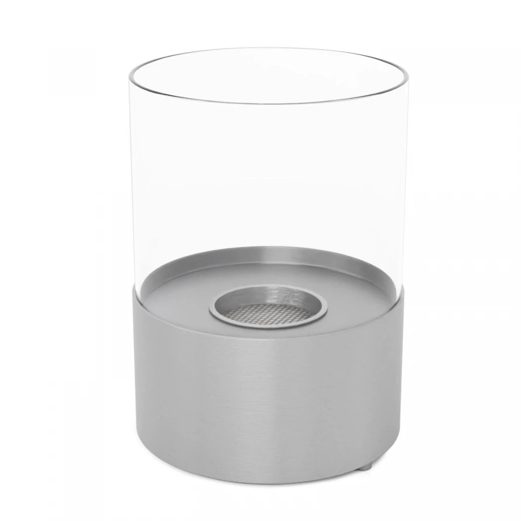 Tabletop Bioethanol Fireplace in Steel