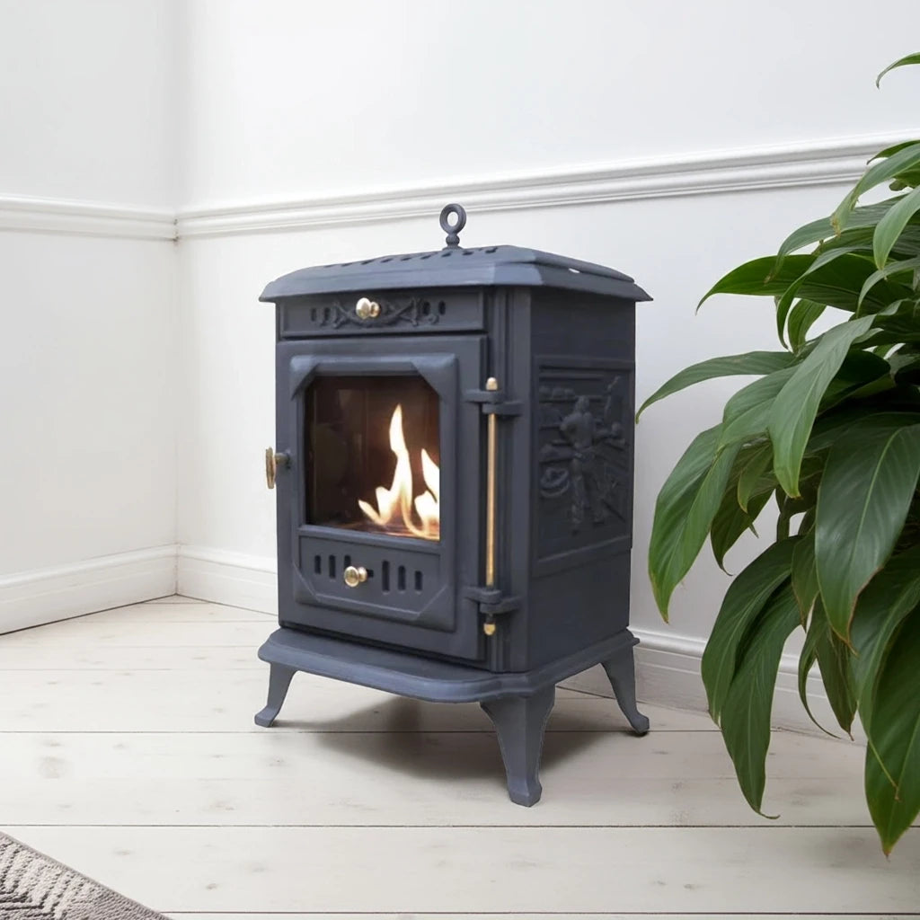 ScandiFlames Ulvik Cast Iron Bioethanol Fireplace
