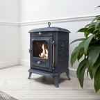 ScandiFlames Ulvik Cast Iron Bioethanol Fireplace