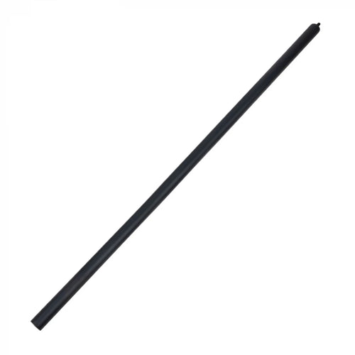 Ceiling rod, 150 cm length, black finish for fireplaces