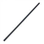 Ceiling rod, 175 cm length, black finish for fireplaces