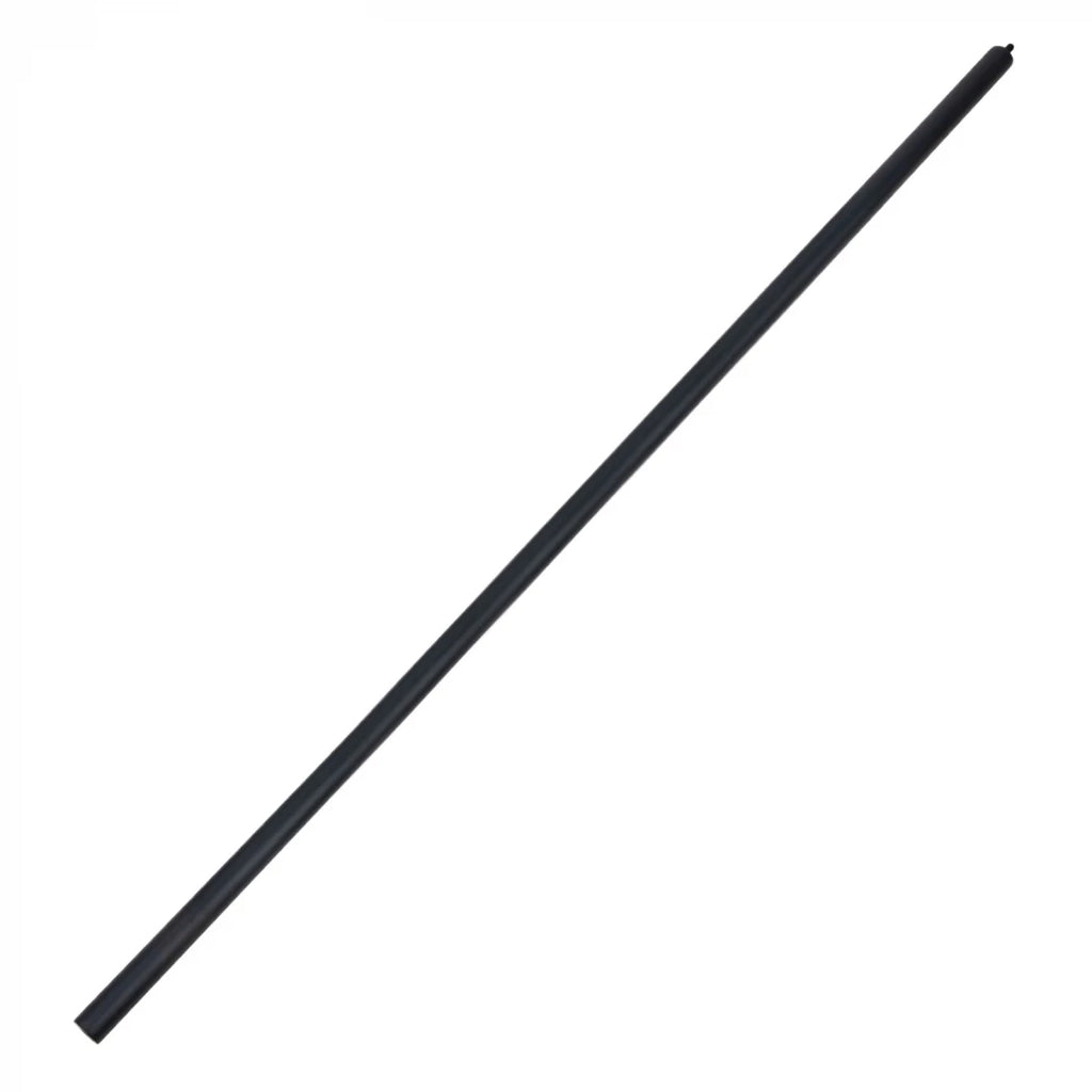 Ceiling rod, 200 cm length, black finish for fireplaces