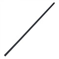 Ceiling rod, 200 cm length, black finish for fireplaces