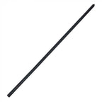 Ceiling rod, 200 cm length, black finish for fireplaces