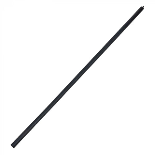 Ceiling rod, 200 cm length, black finish for fireplaces