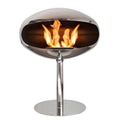 Cocoon Pedestal bio fire in steel