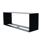 Foco Two 1400 Double – extra-wide built-in bioethanol fireplace with two burners