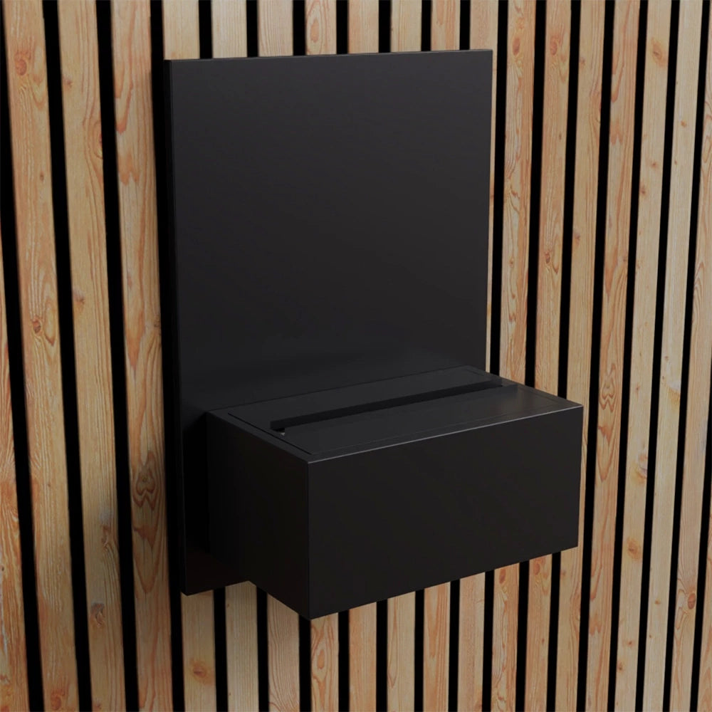 ScandiFlames Electric Brekke Black Water Vapour Fireplace