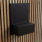ScandiFlames Electric Brekke Black Water Vapour Fireplace