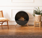 Planika Bubble Floor automatic free-standing bioethanol fireplace