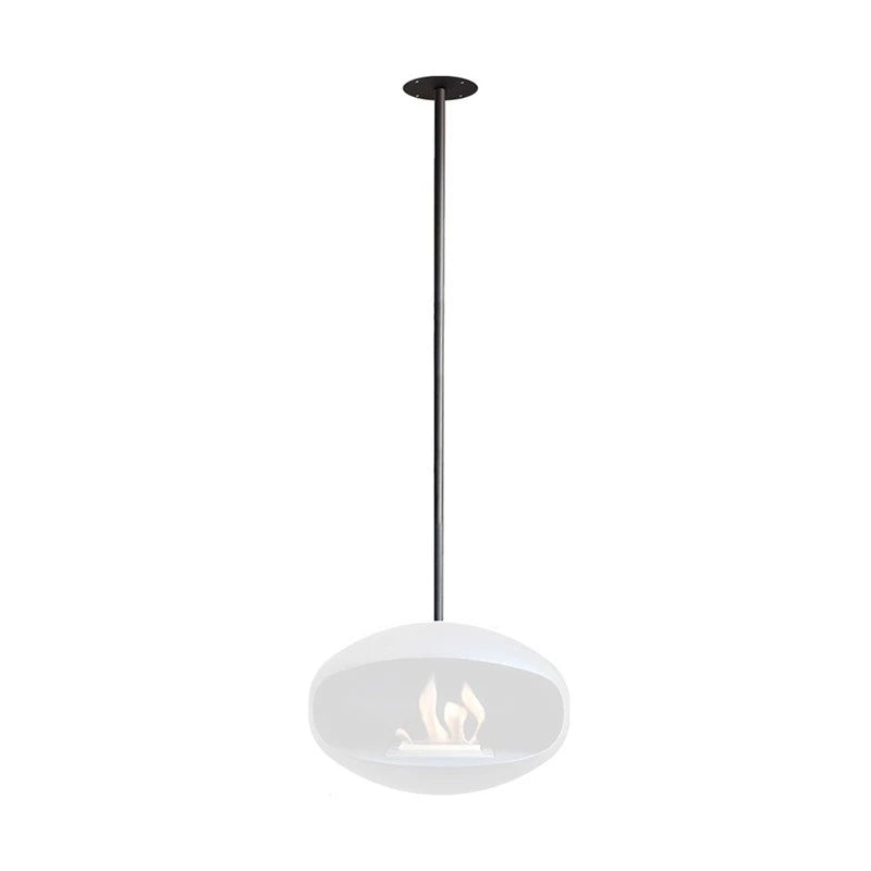 Ceiling bracket and rod for Cocoon Fires bio fireplaces