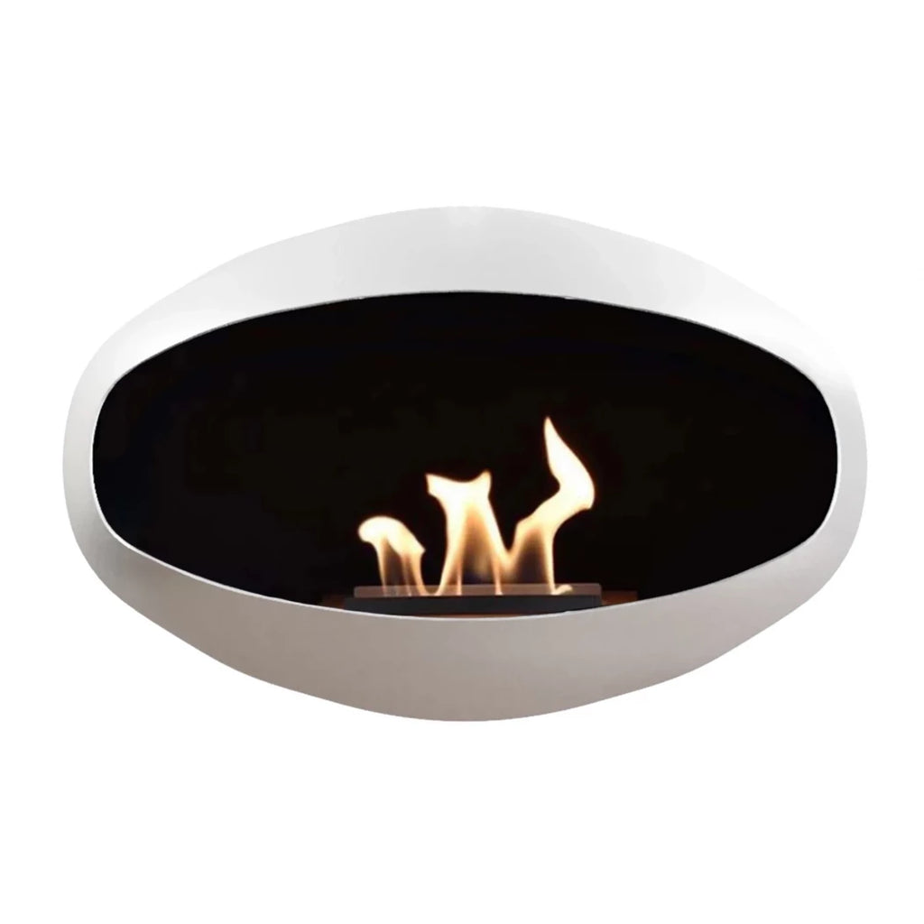 Cocoon Fires Shell for Aeris/Pedestal Ethanol Fireplace - White