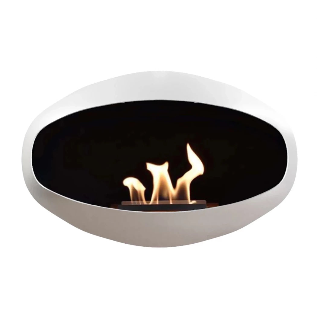 Cocoon Fires Shell for Aeris/Pedestal Ethanol Fireplace - White