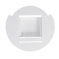 Mounting Plate for Cocoon Fires Burner - White