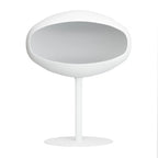 Cocoon Fires Pedestal Free-standing Bioethanol Fireplace in White