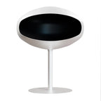 Cocoon Fires Pedestal Free-standing Bioethanol Fireplace in White