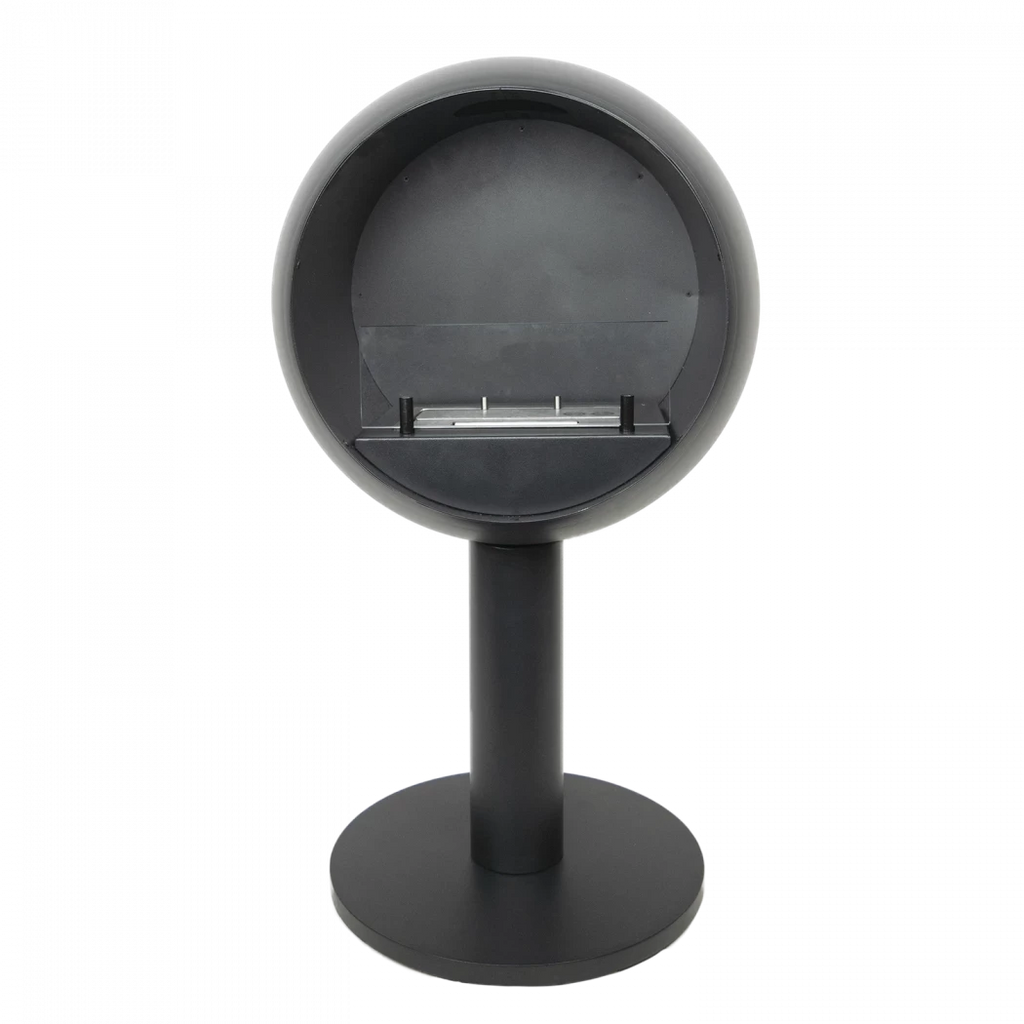 Edmonton Bioethanol Fireplace - Freestanding fireplace with sphere-shaped frame