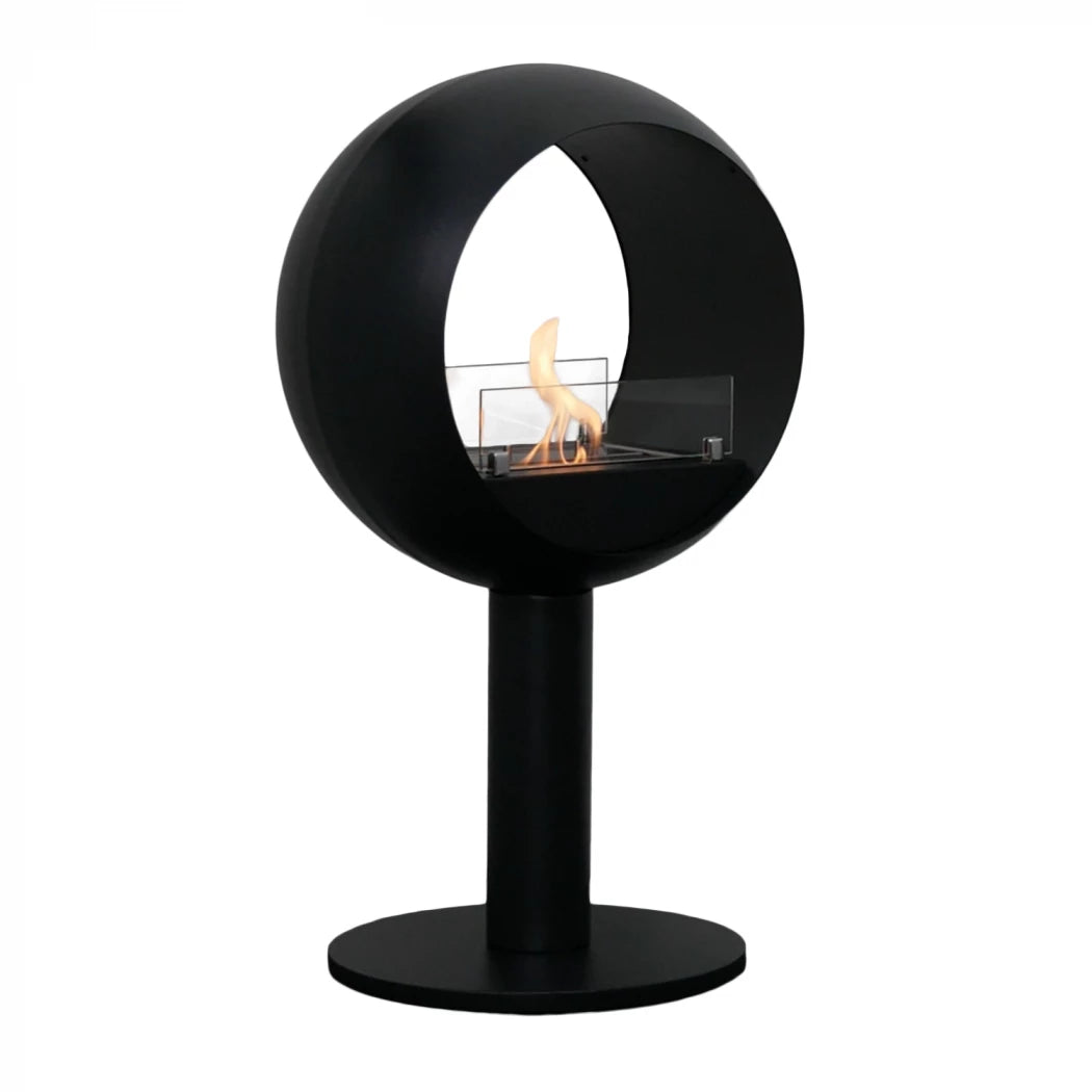 Edmonton 2-sided Freestanding Bioethanol Fireplace