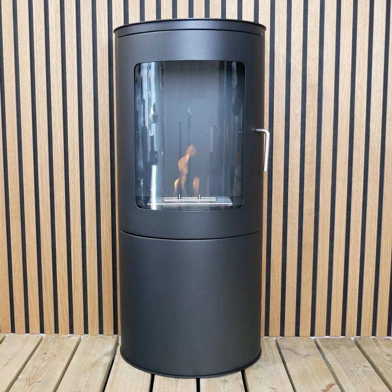 Richmond Freestanding Bioethanol Stove with Flat Back