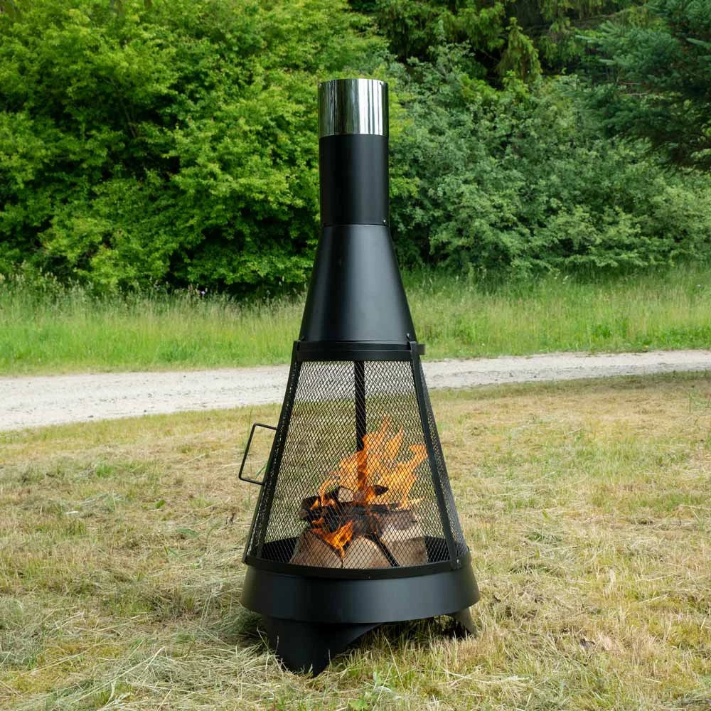 Kuwait garden fireplace