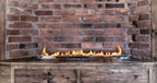 Planika Fires advanced automatic burner with remote control and security sensors.