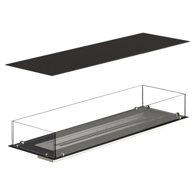 Foco Four 1200 - 4-sided bio fireplace