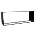 Foco Two 1400 Double – extra-wide built-in bioethanol fireplace with two burners