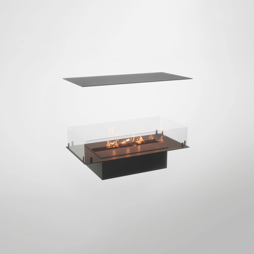Foco Four 800 - 4-sided bio fireplace