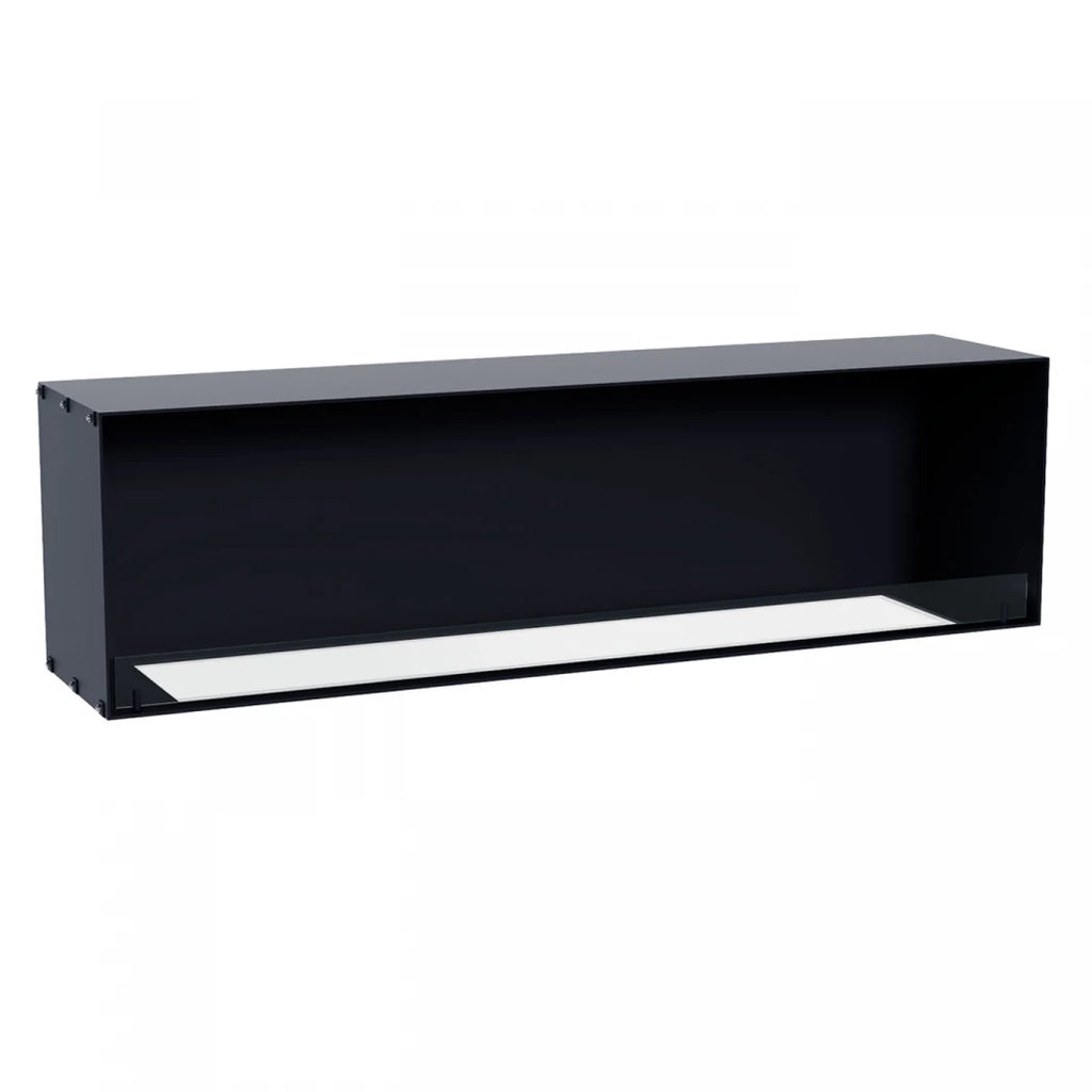 Foco Myst One 1800 – Hybrid fireplace with one open side and Opti-Myst technology