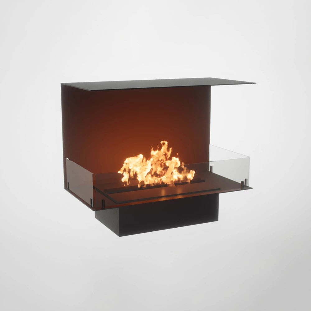 Foco Three 800 - 3-sided bioethanol fireplace