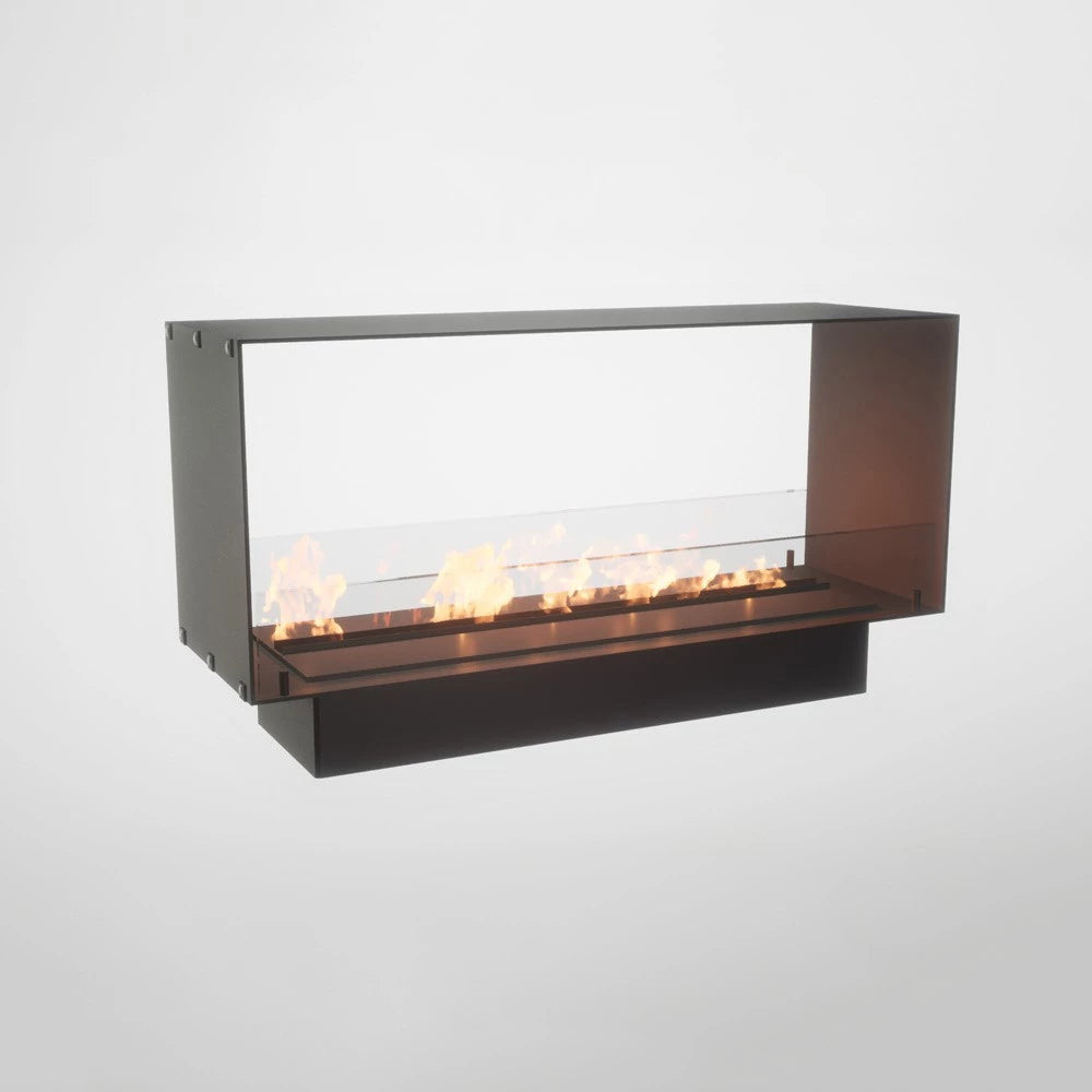 Foco Two 1200 - Built-in Tunnel Bioethanol Fireplace