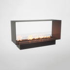 Foco Two 1200 - Built-in Tunnel Bioethanol Fireplace