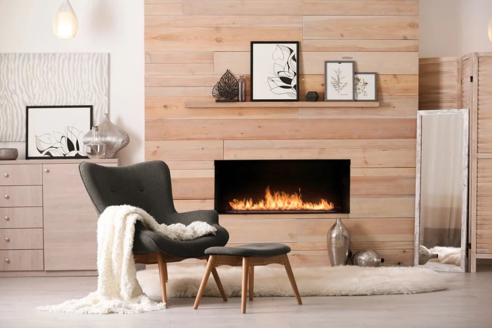 Bioethanol fireplace from Planika