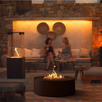 Planika Galio Star Black Outdoor Gas Fireplace