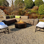 Planika Galio Star Black Outdoor Gas Fireplace