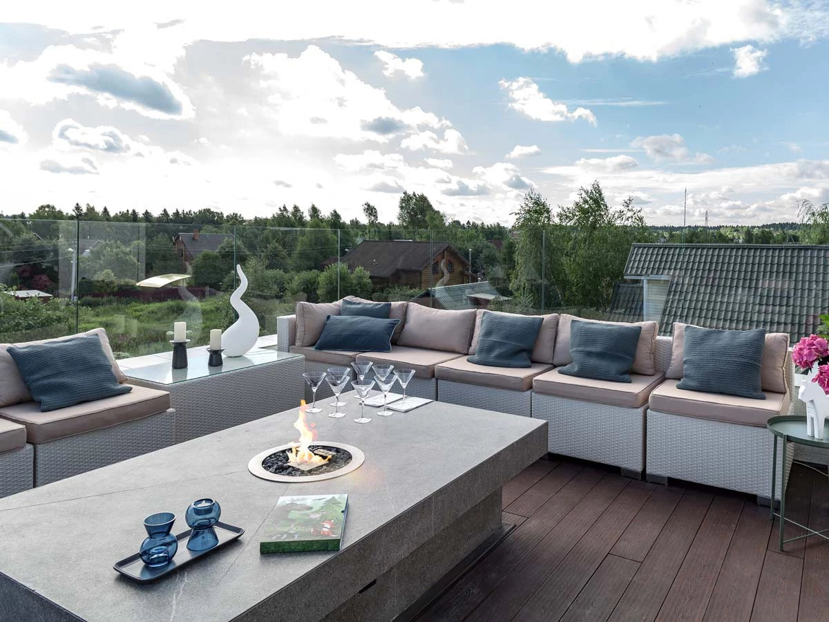 Planika Galio Fire Pit Automatic Gasfireplace Insert