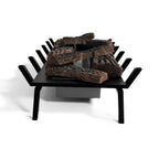ScandiFlames Grate XL - 80 cm freestanding bioethanol fireplace insert