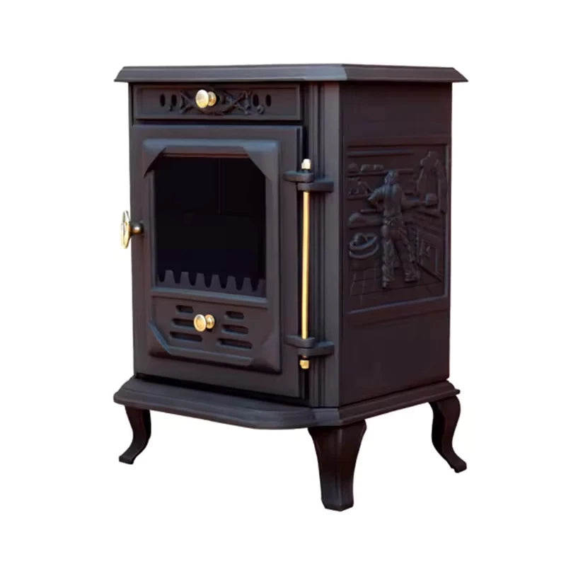 ScandiFlames Ulvik Cast Iron Bioethanol Fireplace