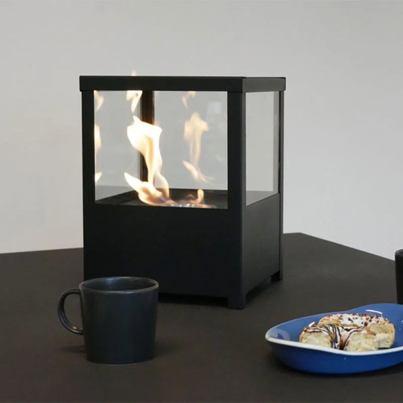 Square Table Biofireplace