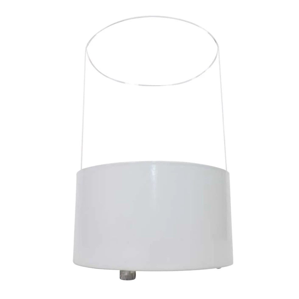 Tabletop Bioethanol Fireplace in White