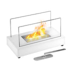 Lambeth White - Small Tabletop Bio Fireplace