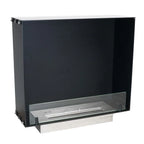 Foco One 600 Slim - Compact one-sided built-in bioethanol fireplace